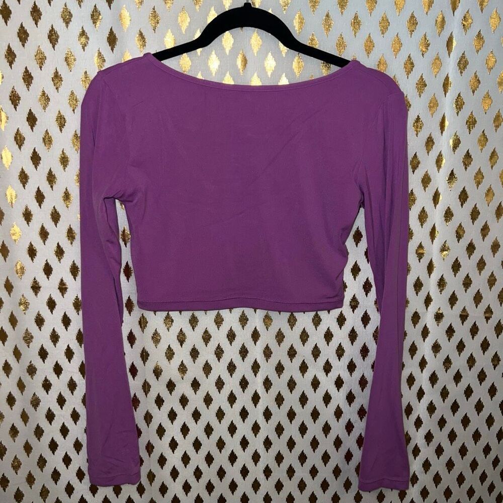Paragon daydream wrap crop top vertigo purple size M - Picture 6 of 6